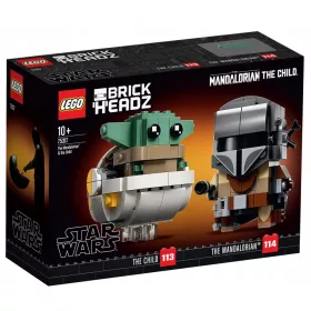 LEGO BrickHeadz 75317 Mandalorian in Otrok