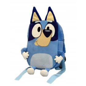 Modri šolski nahrbtnik za vrtec z motivom Bluey