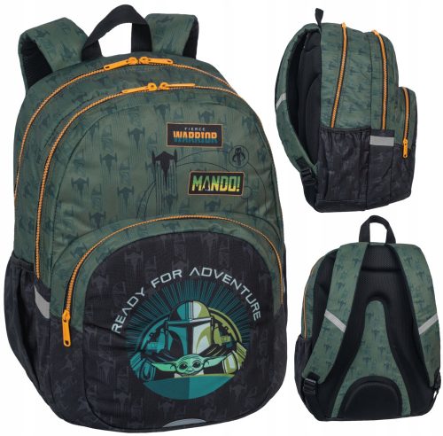 PLEČAK ZA ŠOLSKO TORBO CoolPack Disney Core Prime Mandalorian