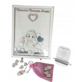   OKVIR ZA KNJIGO GOSTOV za Prvo sveto obhajilo - Personalizirana Księga gości za posebne trenutke