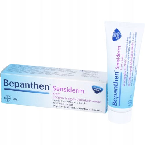 BEPANTHEN Sensiderm Krema, 50 g - Pomirjajoča nega za razdraženo kožo