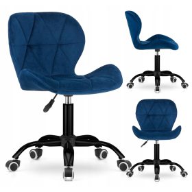 Namizni stol Muf-Art Dark, modri odtenki