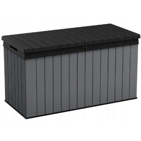 Plastična vrtna škatla Darwin Box 570 l siva