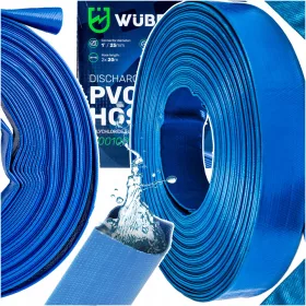   Gumijast tlačni cev za črpalko čiste umazane vode 1" 20m Wuber