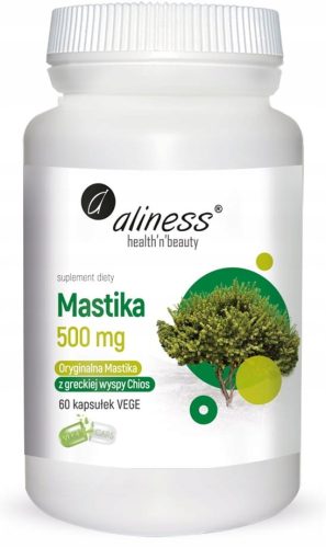 Aliness Mastika 500 mg - Naravna Smola s Čiosa za Zdravje in Vitalnost