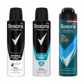 Rexona Men Črno Beli Antiperspirant 150 ml