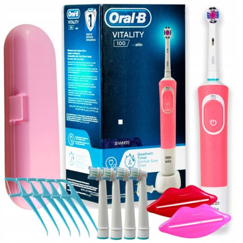 Električna zobna ščetka Braun Oral-B Vitality 100 Pink