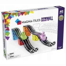 MAGNA-TILES Magnetne Kocke Downhill Duo Avtomobili 40 kosov