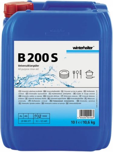 Nabłyszczacz kwaśny B200S 10L Winterhalter za sijaj leska lesa