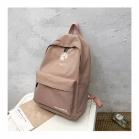 Večnamenski šolski nahrbtnik v odtenkih roza