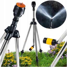    VRTNI VRTNI RAZPRŠILEC NA TRINOŽNIKU 360 za zalivanje VRTA na zelenici