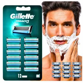 Gillette Mach 3 rezila za britvico Mach3 12 kosov