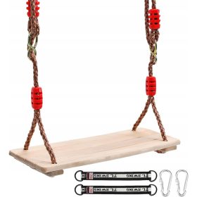   Optimized name: Lesena otroška vrtla gugalnica za drevo - Varno in zabavno gibanje na prostem

Optimized description: 
Leseno otroško sedišče za gugalnico v vrtu je idealno za zagotavljanje varne in z