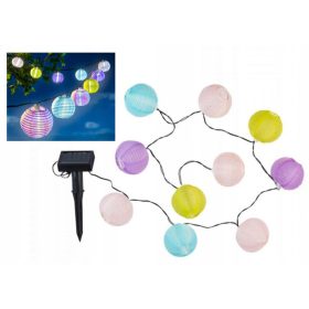   Solarna verižna girlanda s 10 cm sončno napajanimi LED lučmi