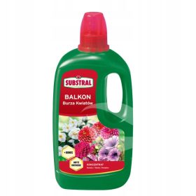 SUBSTRAL TEKOČE GNOJILO ZA BALKONSKO CVETJE + HUMUS 1L