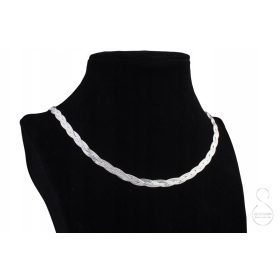  SREBRNA OGRLICA TROJNI PLIV TRAK BRIDGE 45 CM ITALIJANSKA