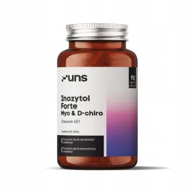   UNS INOZYTOL FORTE Myo & D-chiro 90 kapsul - podpora PCOS, ščitnici in hormonskemu ravnovesju
