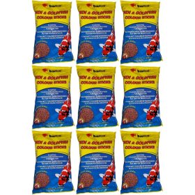 Hrana za ribe Koi in Zlate ribice Barvne palčke 90 g