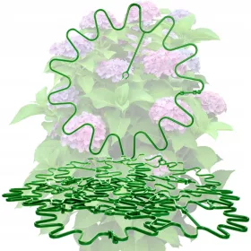  Arpon sponke za rastline zelene plastike 10 kosov.