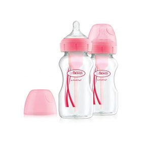 Dr Brown's Options+ 270 ml steklenička (2 kom.) Roza