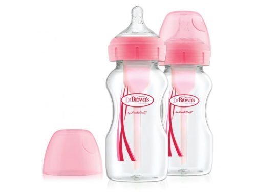 Dr Brown's Options+ 270 ml steklenička (2 kom.) Roza