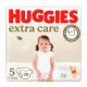 HUGGIES Extra Care 5 pleničke (11-25kg) 4v1 hipoalergene 28 kosov