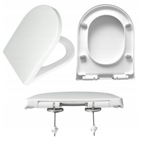 WC deska Estiva Fast New, bel polipropilen