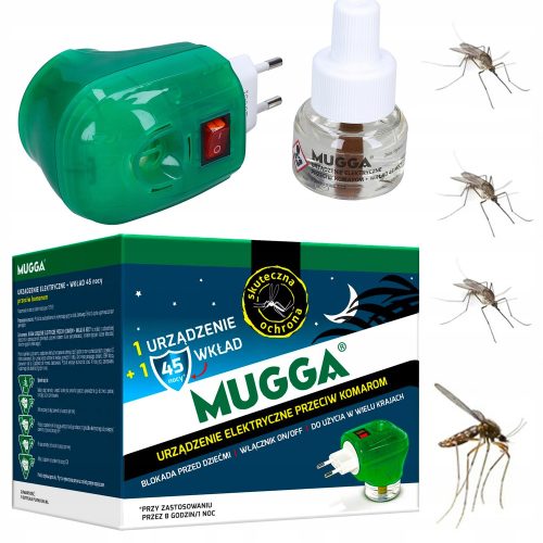 Električni odganjalec komarjev Mugga 0,06 kg 35 ml