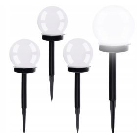  Vgradna solarna svetilka Vergionic, črna, 36 cm, 1 kos.