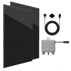    Komplet balkonske elektrarne 820W z inverterjem Deye WIFI 800W