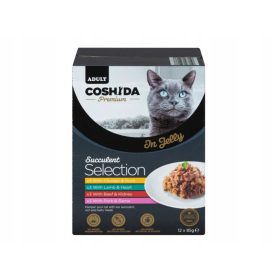   Okusna izbira COSHIDA Succulent Selection mokre hrane v vrečkah za mačke