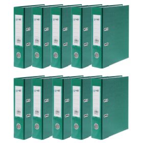 Zeleni organajer z A4 - 75 mm za urejeno dokumentacijo