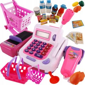   Velik komplet kalkulatorja nakupovalnih vozičkov za blagajno 23F