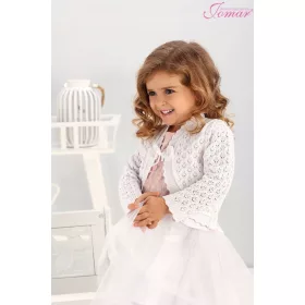   udovit bel pulover in bolero za vse priložnosti, velikost 128 (velikost 110-158)