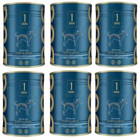   1. Optimized Name: 1DOG PUPPY & JUNIOR RAZKOŠNO V TELEČINI BREZ ŽIT S KORENČKOM 400G

2. Optimized Description: 
1DOG PUPPY & JUNIOR RAZKOŠNO V TELEČINI - BOGATO Z TELEČINO IN KORENČKOM 400G je visoko