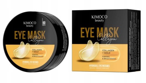 KIMOCO Beauty Hydrogelni Očesni Obliži z Kolagenom in Zlatom