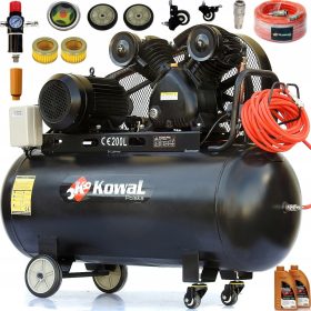 Oljni kompresor Kowal Polska K19 200 l 10 bar