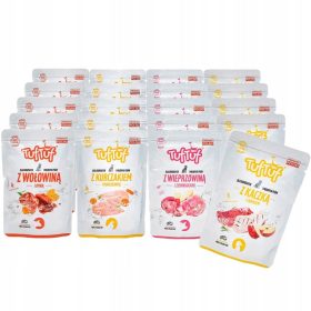   Tuf Tuf Premium mokra hrana za pse, 20x500g set mešanih okusov