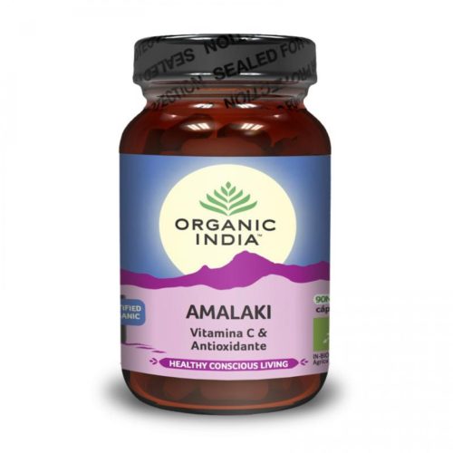 ORGANIC INDIA Amalaki: Naravno bogate organske kapsule za celostno zdravje