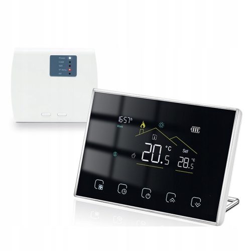 Smart Funk 433MHz WiFi Termostat BHT-8000RF-VA-GCW