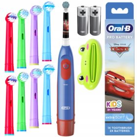  Oral-B Kids 3+ set električne zobne ščetke za avtomobile