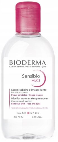 BIODERMA SENSIBIO H2O Micelarna Voda 250 ml za Občutljivo in Normalno Kožo