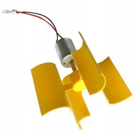   15 Mini Vertikalnih Vetrnih Turbin, Set Modelov za Ustvarjanje Električne Energije