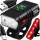 Kolesarska luč USB reflektor LED svetilka za kolo