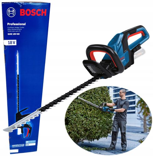 Bosch akumulatorske električne škarje za živo mejo 60 cm 18 V