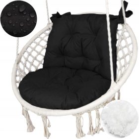 NEPREMOČLJIVA BLAZINA ZA GUGALNICO ŠTORKLJE GNEZDO - ČRNA