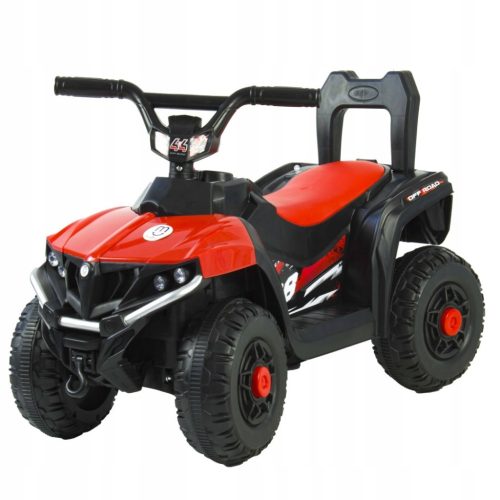 QUAD NA AKUMULATOR LUČKE LED RDEČ ZVOK