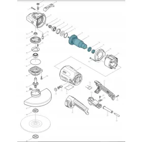  Makita 517793-7 rotor za GA7020 GA9020