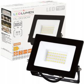 Halogenski zunanji reflektor LED 30W=180W 3052lm Slim