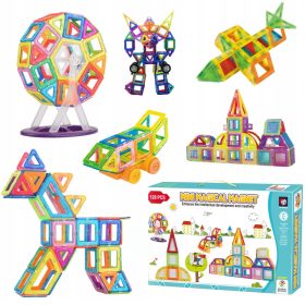 MAGNETNI KONSTRUKTORJI 3D SET 128 DEL